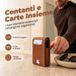 ✨Disponibilità limitata, non lasciartelo sfuggire!🎉Portafoglio minimalista sottile da uomo con protezione RFID