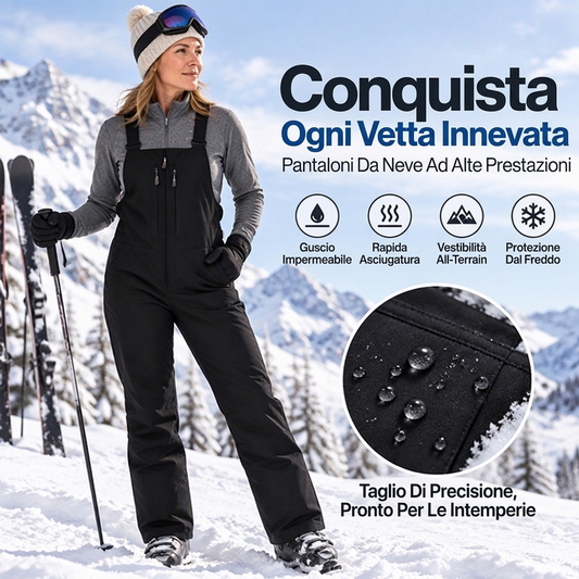 💋Approfitta della nostra politica di reso senza complicazioni valida per 30 giorni!✅️Pantaloni da sci unisex impermeabili