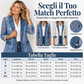 ⏰  Sconto del 50% di cambio stagione – qualità a metà prezzo! ✨Giacca da Donna Elegante in Pizzo Floreale con Fori