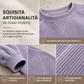 ⏰  Sconto del 50% di cambio stagione – qualità a metà prezzo! ✨Maglione pullover da uomo a maniche lunghe, in velluto a coste, con scollo rotondo