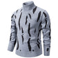 ⏰  Sconto del 50% di cambio stagione – qualità a metà prezzo! ✨Maglione casual da uomo a collo alto, vestibilità slim