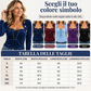 ⏰  Sconto del 50% di cambio stagione – qualità a metà prezzo! ✨Top in velluto donna con lacci e finto due pezzi