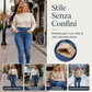 ⏰  Sconto del 50% di cambio stagione – qualità a metà prezzo! ✨Jeans skinny da donna a vita alta con rivestimento caldo