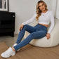 ⏰  Sconto del 50% di cambio stagione – qualità a metà prezzo! ✨Jeans skinny da donna a vita alta con rivestimento caldo