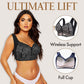 ✨Disponibilità limitata, non lasciartelo sfuggire!🎉Reggiseno Ultimate Lift & Supportive in pizzo per taglie forti