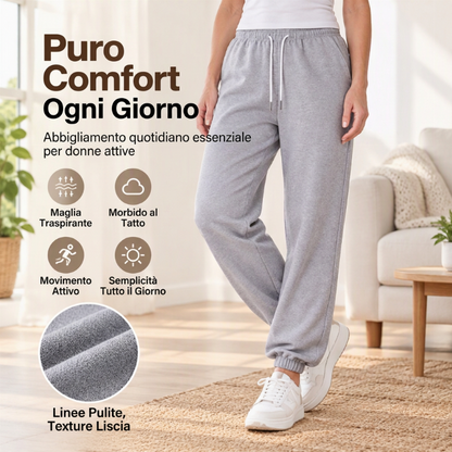🔥 Solo oggi: 50% di sconto! Pantaloni sportivi casual da donna con coulisse