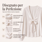 ⏰  Sconto del 50% di cambio stagione – qualità a metà prezzo! ✨Camicia da donna con scollo a V e fiocco francese