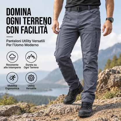 ✨Disponibilità limitata, non lasciartelo sfuggire!🎉Pantaloni Cargo Tattici Slim Fit Da Uomo Per Esterno
