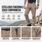 ✨Disponibilità limitata, non lasciartelo sfuggire!🎉Pantaloni Cargo Tattici Slim Fit Da Uomo Per Esterno