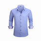 ⏰ Ultimo Giorno di Saldi – SCONTO 50% ✨Camicia da uomo a maniche lunghe a contrasto, business e casual