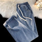 🔥 Solo oggi: 50% di sconto! Jeans di denim dritti da donna con fodera calda