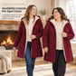 ⏰  Sconto del 50% di cambio stagione – qualità a metà prezzo! ✨Cappotto da donna con cappotto con fodera in tessuto e cappotto caldo e mezzo-lunghezza a maniche lunghe a maniche lunghe per autunno e inverno