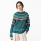 ⏰  Sconto del 50% di cambio stagione – qualità a metà prezzo! ✨Maglione Maglione Donna a Collo Alto, Comodo e spazioso, a Blocchi di Colore, Maglia Morbida e Calda