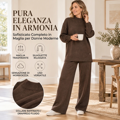 ⏰  Sconto del 50% di cambio stagione – qualità a metà prezzo! ✨Set 2 pezzi in morbido maglione da donna