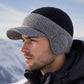 ⏰  Sconto del 50% di cambio stagione – qualità a metà prezzo! ✨Cappello Invernale da Uomo Maglia con Tesa e Paraorecchie
