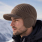 ⏰  Sconto del 50% di cambio stagione – qualità a metà prezzo! ✨Cappello Invernale da Uomo Maglia con Tesa e Paraorecchie