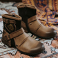 🔥SCONTO DEL 50%! 👢Regalo perfetto - Stivali da cowboy western in pelle da uomo