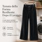 ✈Appena arrivati – ora senza spese di spedizione!✈Pantaloni Casual in Velluto a coste da Donna a Vita Alta e Gamba Larga