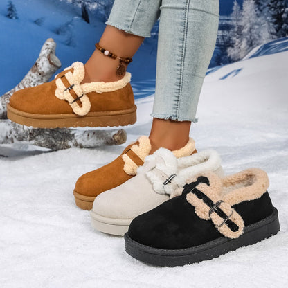 ⏰  Sconto del 50% di cambio stagione – qualità a metà prezzo! ✨Scpepe Invernali Eleganti e Calde da Donna senza Lacci