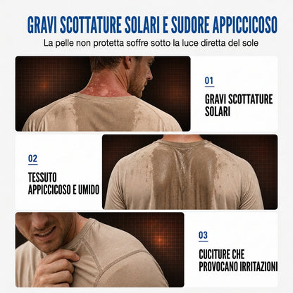 🥳💞 +45.000 unità vendute🔥 Sconto del 50%💥Maglietta a maniche lunghe da uomo, a collo rotondo, ad asciugatura rapida