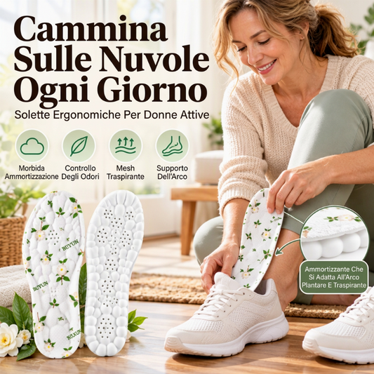 Solette Cuscinetti Traspiranti Deodoranti alla Camellia